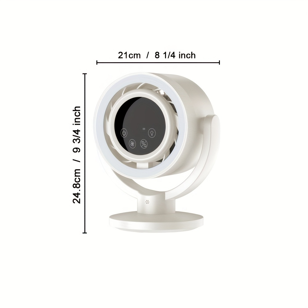 Air circulation fan, LED night light mode
