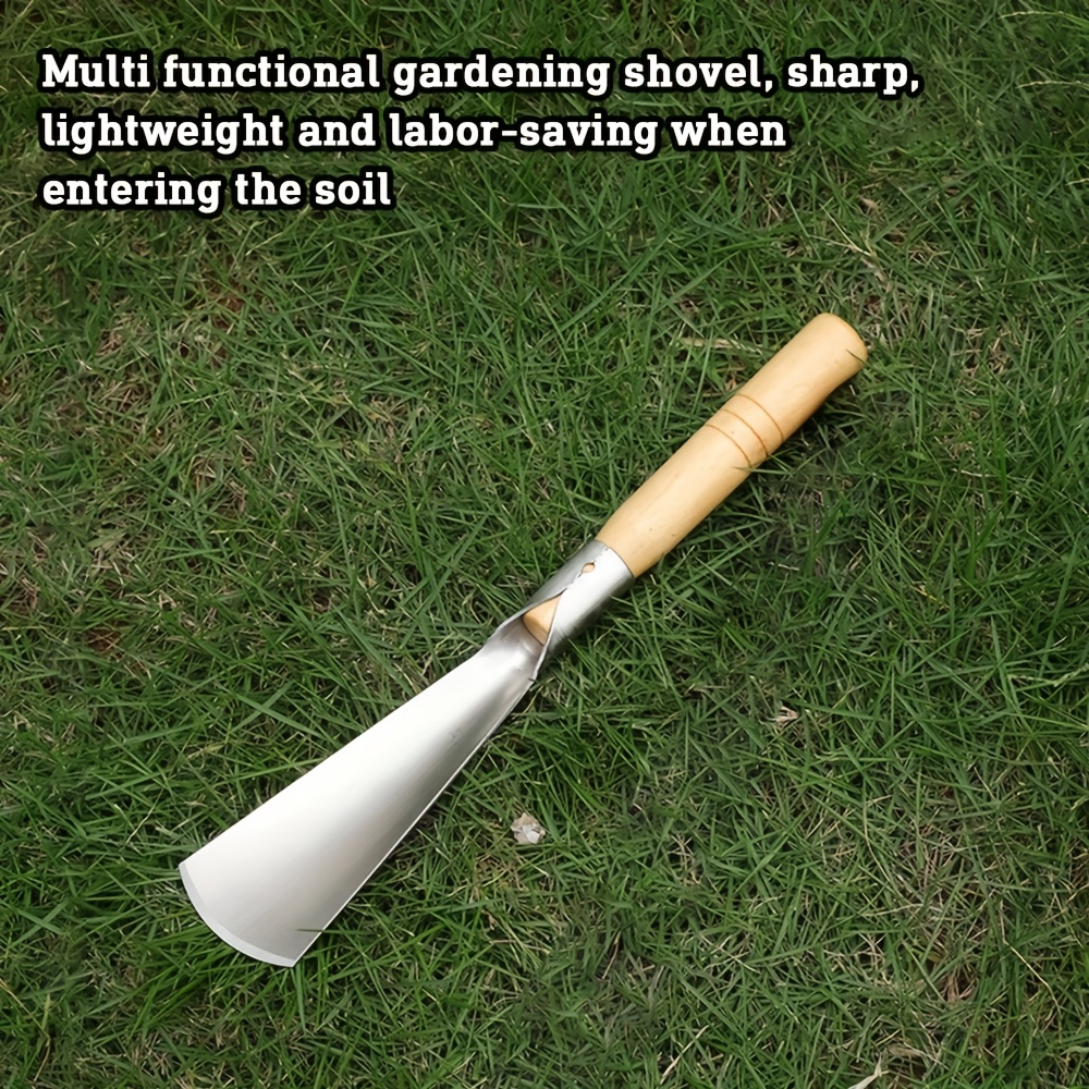 Stainless steel flat shovel, gardening tools