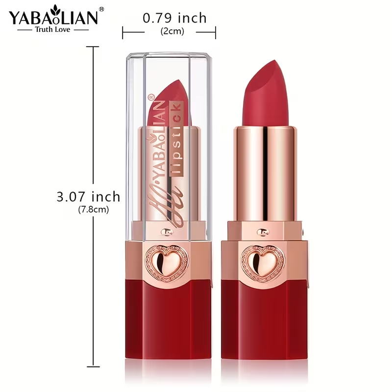 12 Colors High Pigment Long Lasting Lipstick | Waterprrof Cosmetic Matte Lipstick