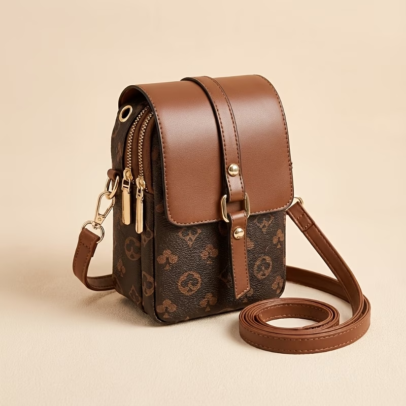Women'S Mini Crossbody Bag - Fits Phone & Wallet, Adjustable Strap, Everyday Casual Shoulder Purse