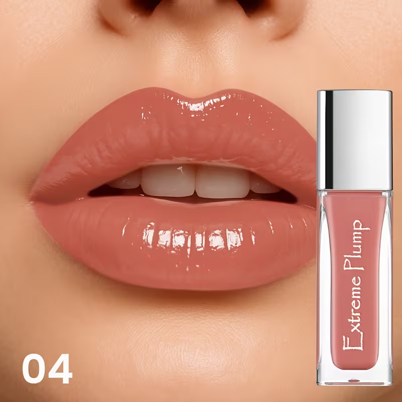 Water-Glow Mirror-like Lip Gloss, Moisturizing and Hydrating, Water-Resistant and Sweat-Proof, Suitable for Daily Makeup, Gift for Women on Special Occasions