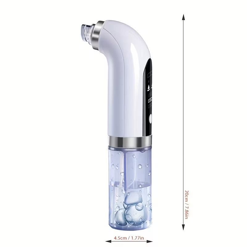 Rechargeable Electric Blackhead Remover: Features USB Charging & Deep Pore Cleansing, Powered by a 300mAh Battery. An Ideal Skincare Tool for Women and a Perfect Holiday Gift.