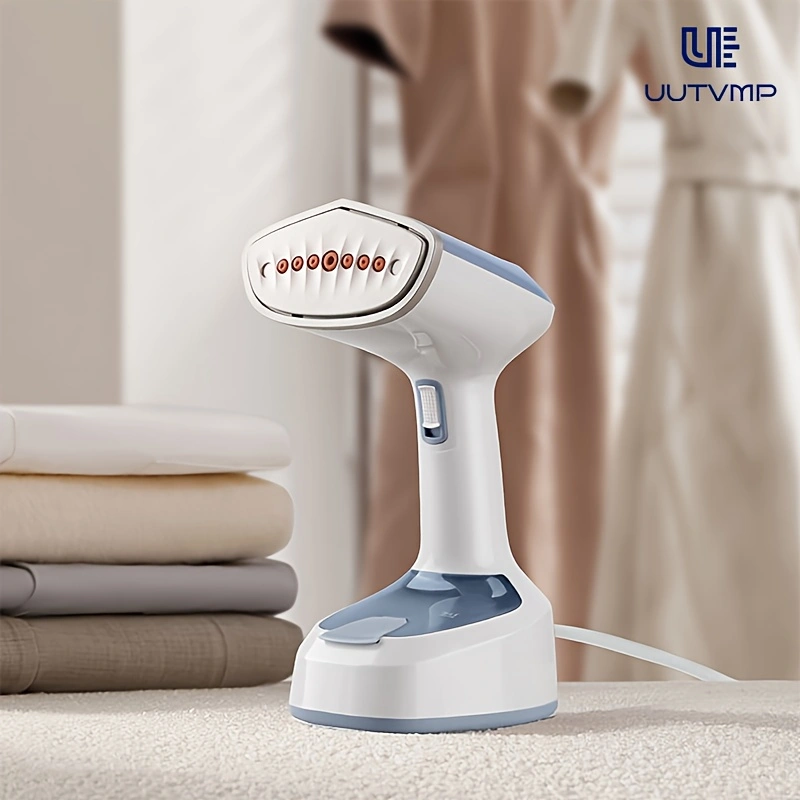 This household steam iron features high power, intelligent constant temperature descaling, 7-hole pressurized steam, a scratch-resistant ceramic soleplate, dual speed settings, and combines flat ironing and hanging ironing in one.