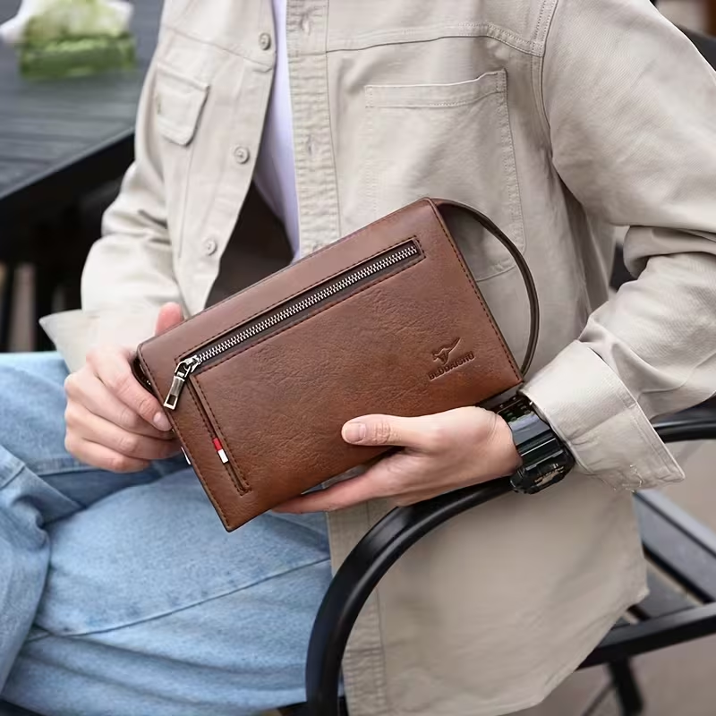 New Spring And Summer Collection, High-Quality Password Lock Clutch Bag, Premium Men'S Handheld Wallet