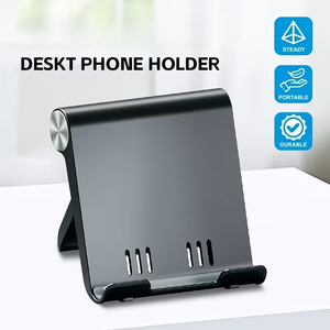 1 Portable Foldable Phone Stand • ABS Material • Suitable for Smartphones and Tablets • Non-water Resistant
