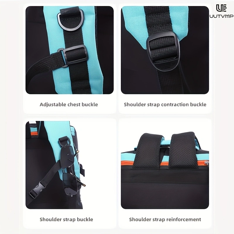 Sports and fitness gear: backpacks for soccer, badminton, and basketball; outdoor training backpacks featuring compartments for shoes and helmets; and expandable, high-capacity backpacks for tennis and badminton.