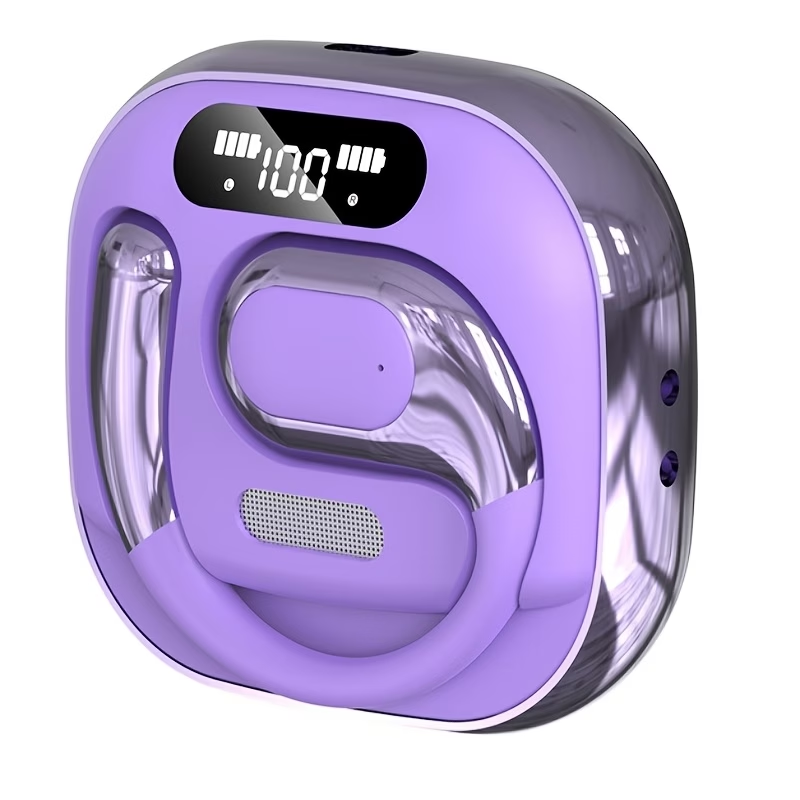 AI Real-Time Translation Earbuds Noise Cancelling & Charging Case, Smart Translator for Smartphones - Compatible, -C Charging, Ideal for Travel, Business & Meetings