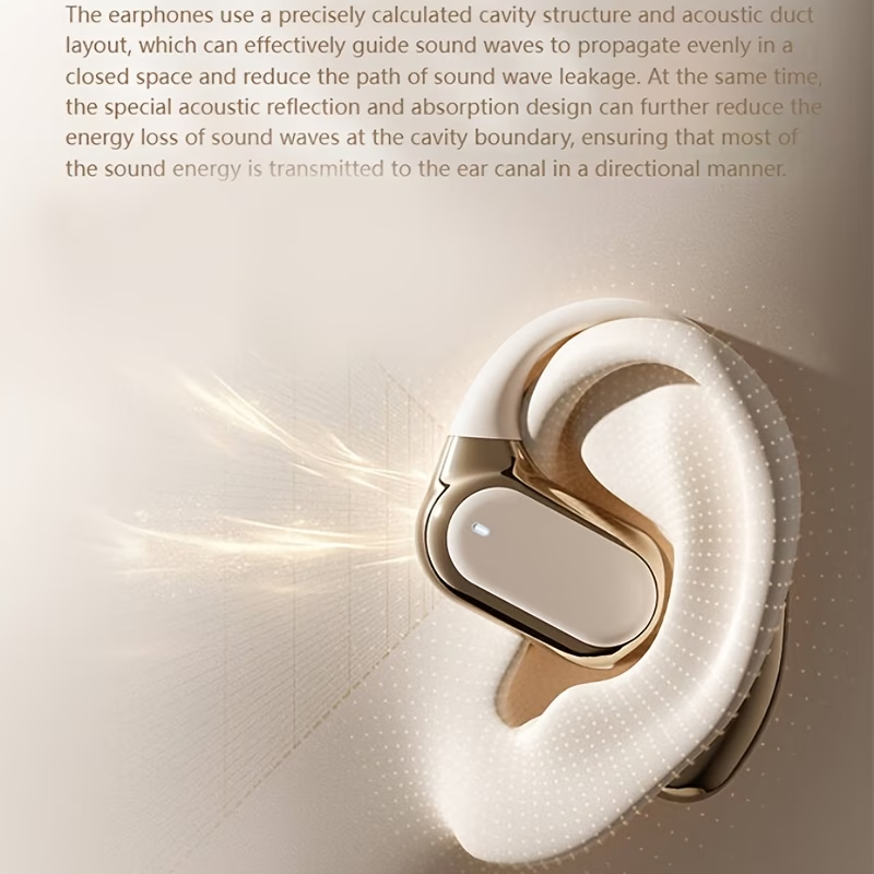 New Style True Wireless On-Ear Earpods • Not In-Ear • TWS HIFI Bass 9D Stereo HD Calling Earphones • Compatible with Android And Iphone • Perfect Sports Earpieces And Smart Headphones for Music, Gaming Couples, Valentine's Day Pres