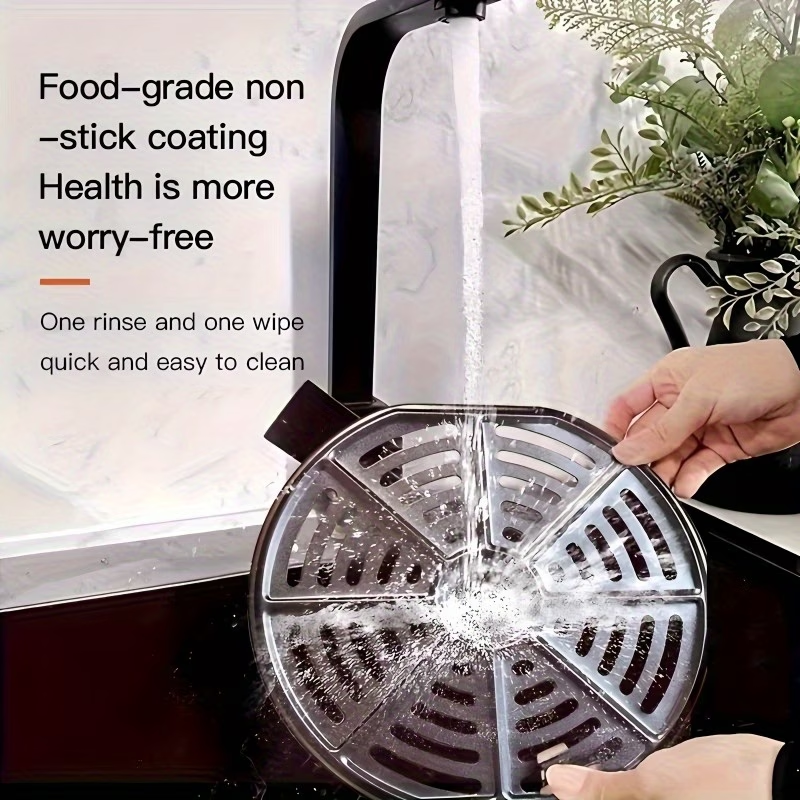 6Liters Air Fryer Large Capacity Touch Chips Machine Fried Chicken Deep Frying Pan Household