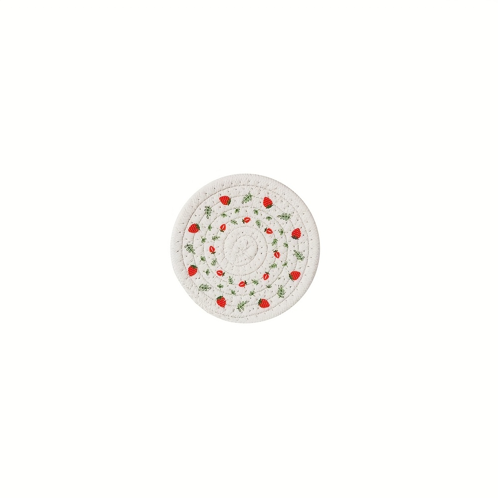 Woven Insulated for home Dining Mats And Trays for Casseroles Teacups Kettles Heat-Insulating Mats Essential Tools for Home Use