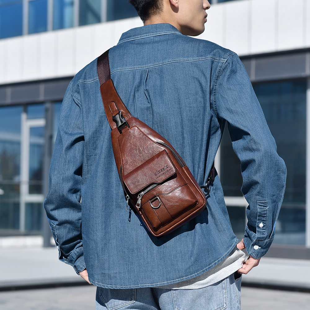 New Fashion Crossbody Bag Large Capacity Vintage Messenger Shoulder Bag