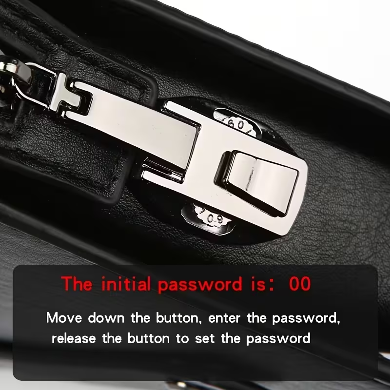 New Spring And Summer Collection, High-Quality Password Lock Clutch Bag, Premium Men'S Handheld Wallet