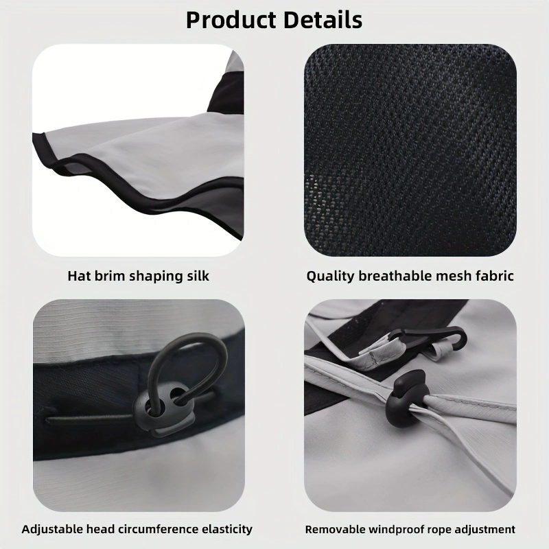 Outdoor sun hat, effectively blocks ultraviolet rays, flatters face shape, sun hat.