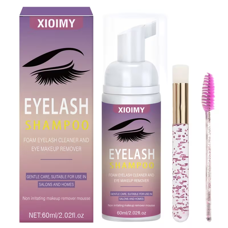 2.03oz eyelash cleaning mousse; Easy makeup removal, mild cleaning, no irritation, dedicated eye cleaning mousse, fast eyelash cleaning mousse, eyelash cleaning mousse, makeup remover, cleaning mousse, eyelash care foam