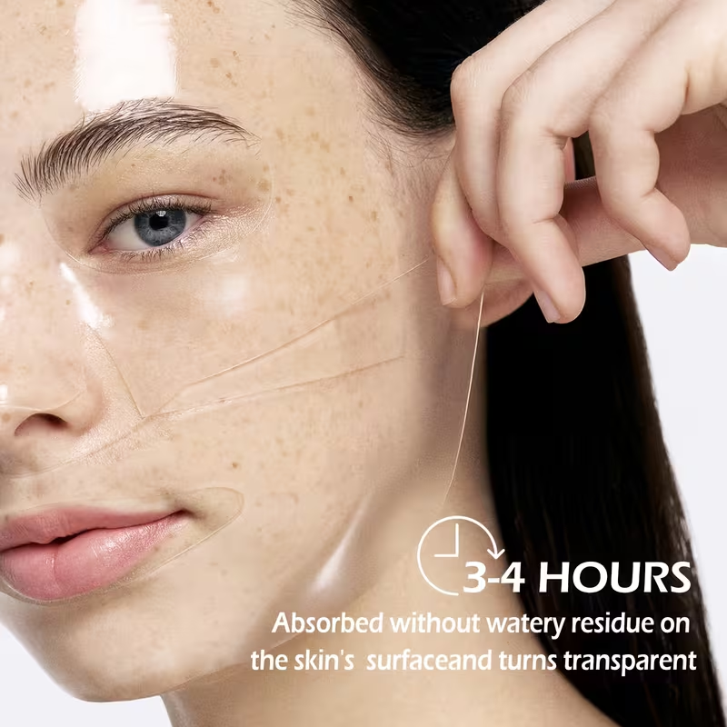 15pcs Set of Bio-Collagen Strong Moisturizing Masks, Deeply Hydrates The Skin, Making The Face More Hydrated, Delicate, And Bright. Rich in Bio-Collagen, It Helps to Say Goodbye to Dry, Dull, And Sagging Skin