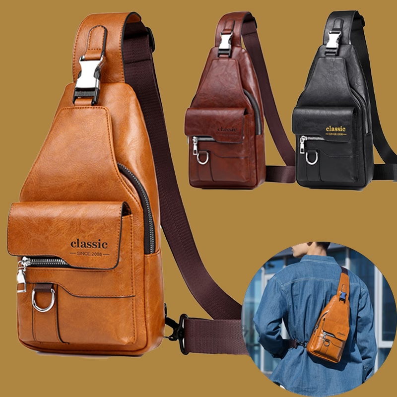 New Fashion Crossbody Bag Large Capacity Vintage Messenger Shoulder Bag