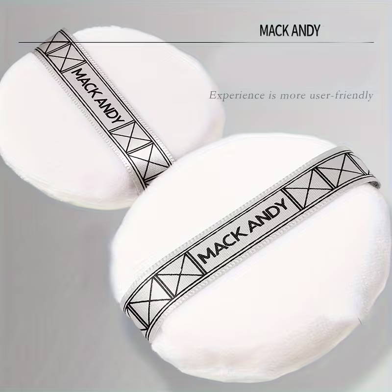 24g MACKANDY Setting Powder/Oil Control, Waterproof, Sweat-Resistant, Fine Texture/Ivory White for Fair Skin, Natural Shade for Healthy Skin, Rose Pink for All Skin Tones, Natural Glow