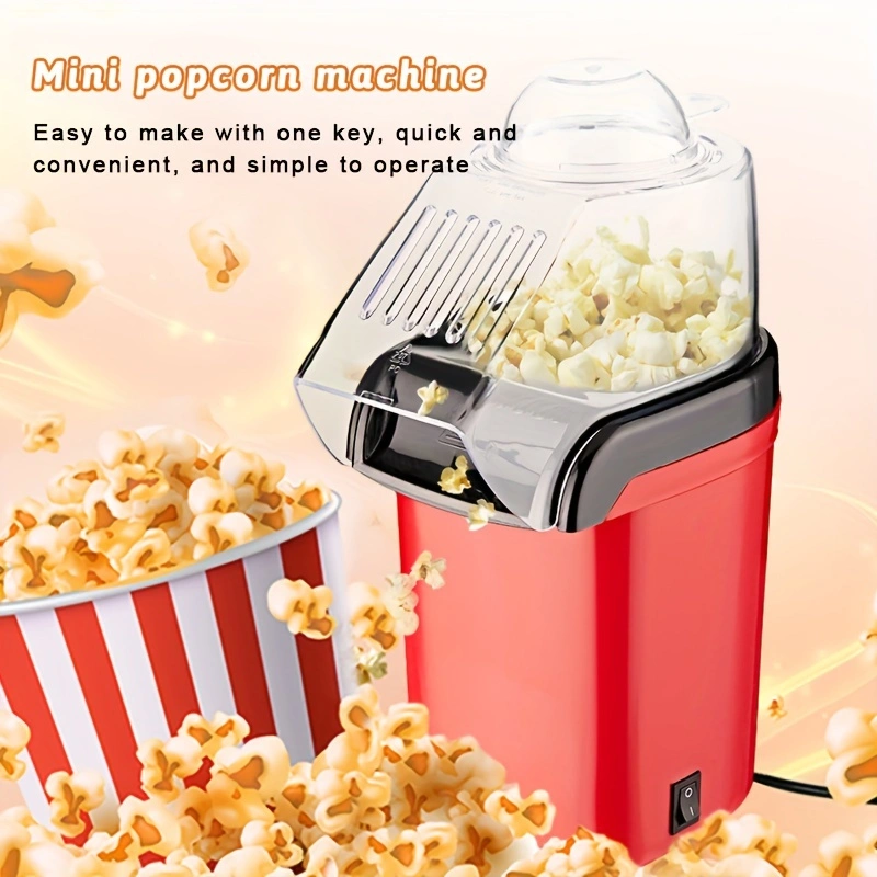 Mini popcorn maker for home use, fully automatic popcorn maker, small popcorn maker, electric hot air type home popcorn maker