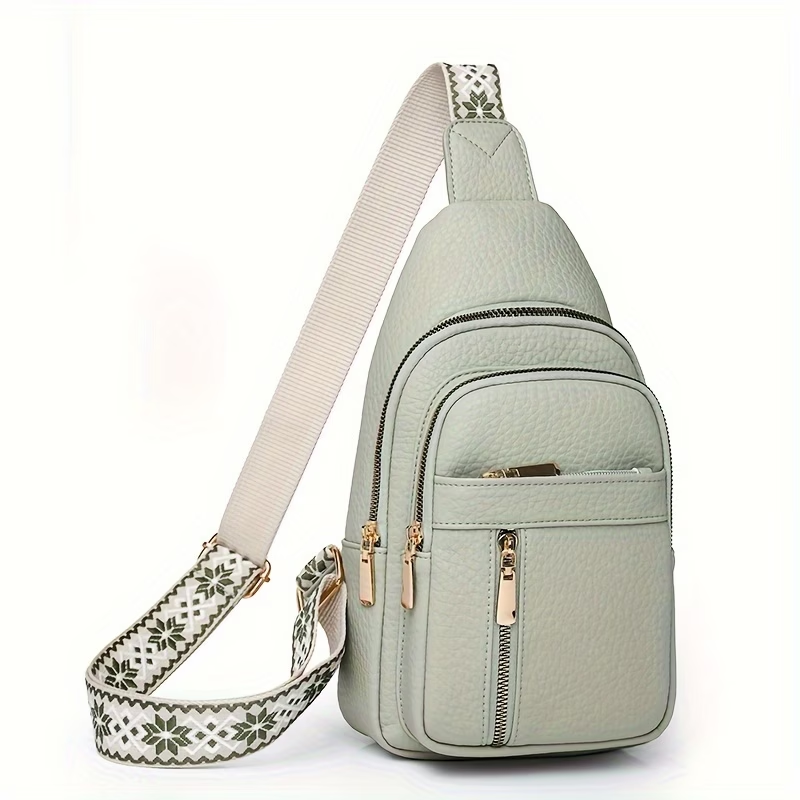Women'S Vintage Versatile PU Crossbody Bag, Casual And Stylish with Multiple Pockets And Large Capacity Shoulder Bag