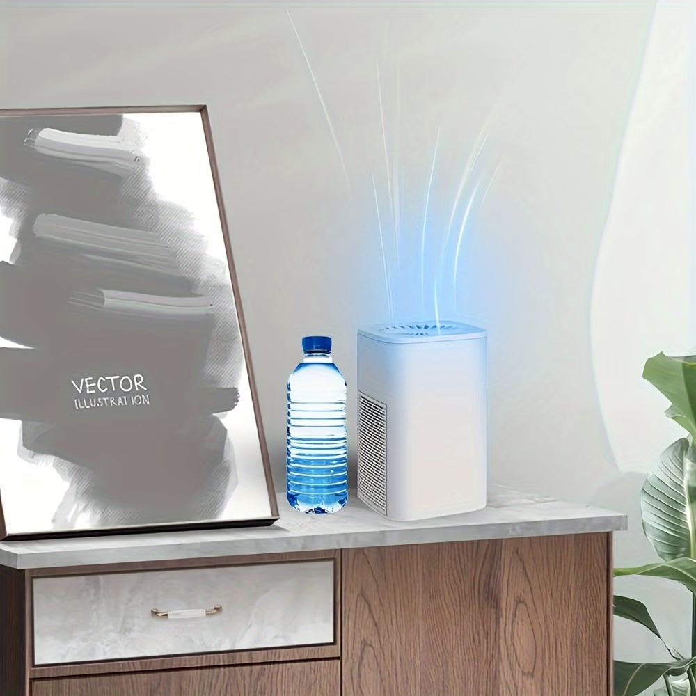 TURAOHU The 2026 Household Small Air Purifier Is Suitable for Effective Deodorization in Offices, Living Rooms, and Bedrooms, and Can Capture Smokers, Dust, Pollen, and Pet Dander