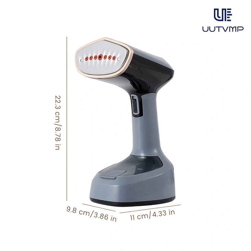 This household steam iron features high power, intelligent constant temperature descaling, 7-hole pressurized steam, a scratch-resistant ceramic soleplate, dual speed settings, and combines flat ironing and hanging ironing in one.