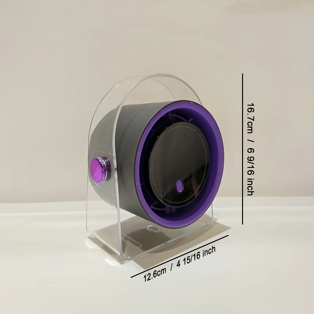 New circulating fan, turbine-style airflow, bladeless wall-mounted kitchen fan, button operation, three-speed intelligent timer, upgraded long battery life.