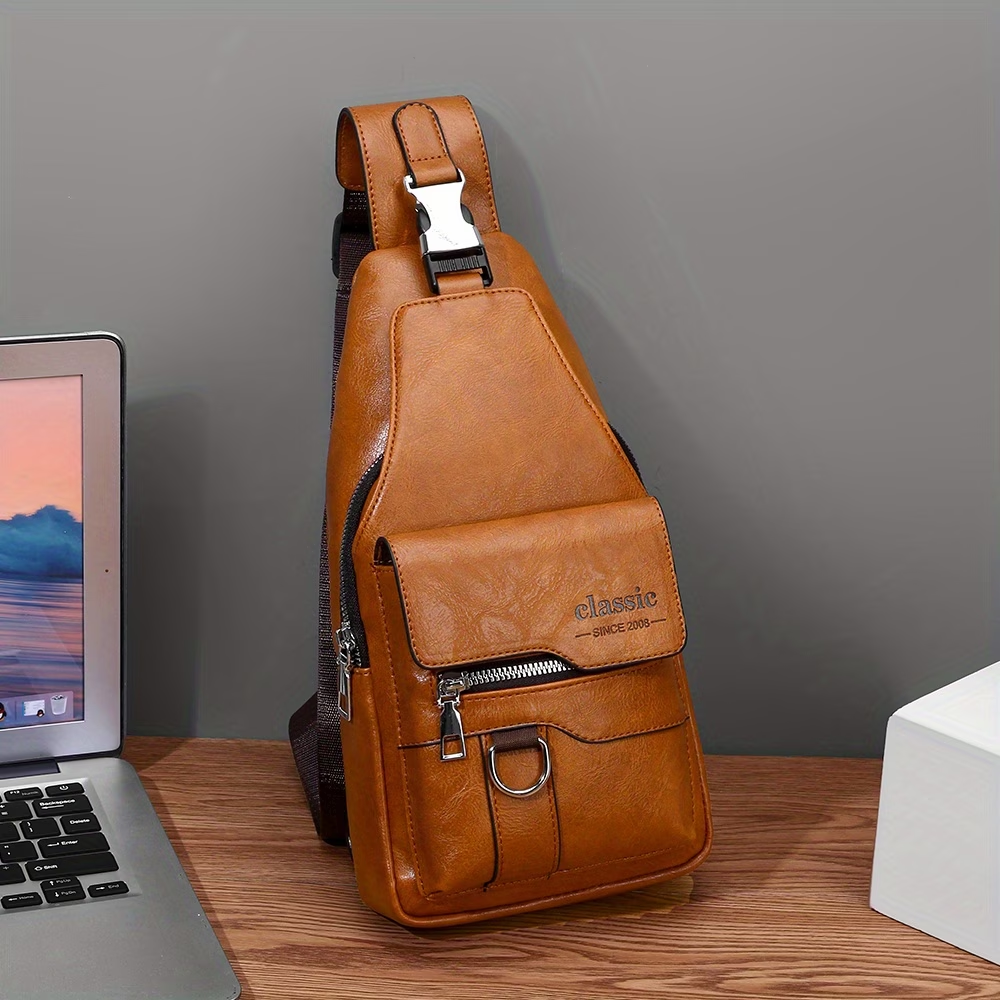 New Fashion Crossbody Bag Large Capacity Vintage Messenger Shoulder Bag