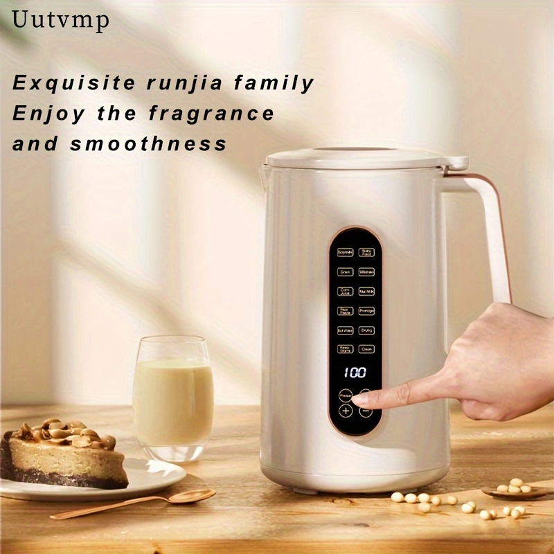 Soy milk maker, no-soak soybean automatic cleaning soy milk maker, household low-noise blender