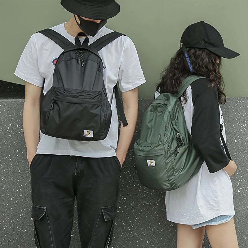 Foldable backpack for camping and hiking, lightweight foldable casual bag, travel backpack, easy-to-pack backpack, commuter/school backpack