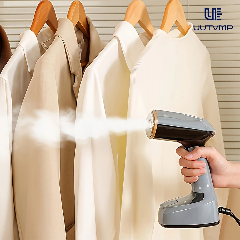 This household steam iron features high power, intelligent constant temperature descaling, 7-hole pressurized steam, a scratch-resistant ceramic soleplate, dual speed settings, and combines flat ironing and hanging ironing in one.