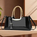 Charming Shiny Patent Evening Clutch - Premium Handbag for Parties And Weddings - Women'S Fashion Evening Bag