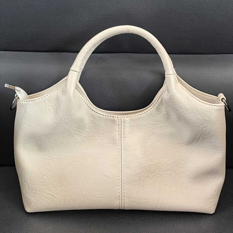 Handbag Handbag High-Quality PU Wo 's Hand Carry Simple Casual Handbag Banquet Shopping Travel Handbag