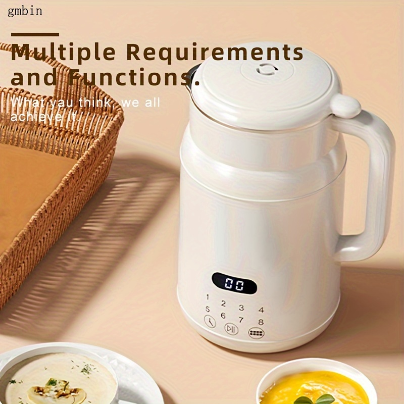 Nut Milk Maker Machine, Multi-Functional Automatic Blender with One-Touch Operation, Perfect for Homemade Almond, Oat, Plant-Based, Soy, And Coconut Milk, High Capacity Countertop Blender