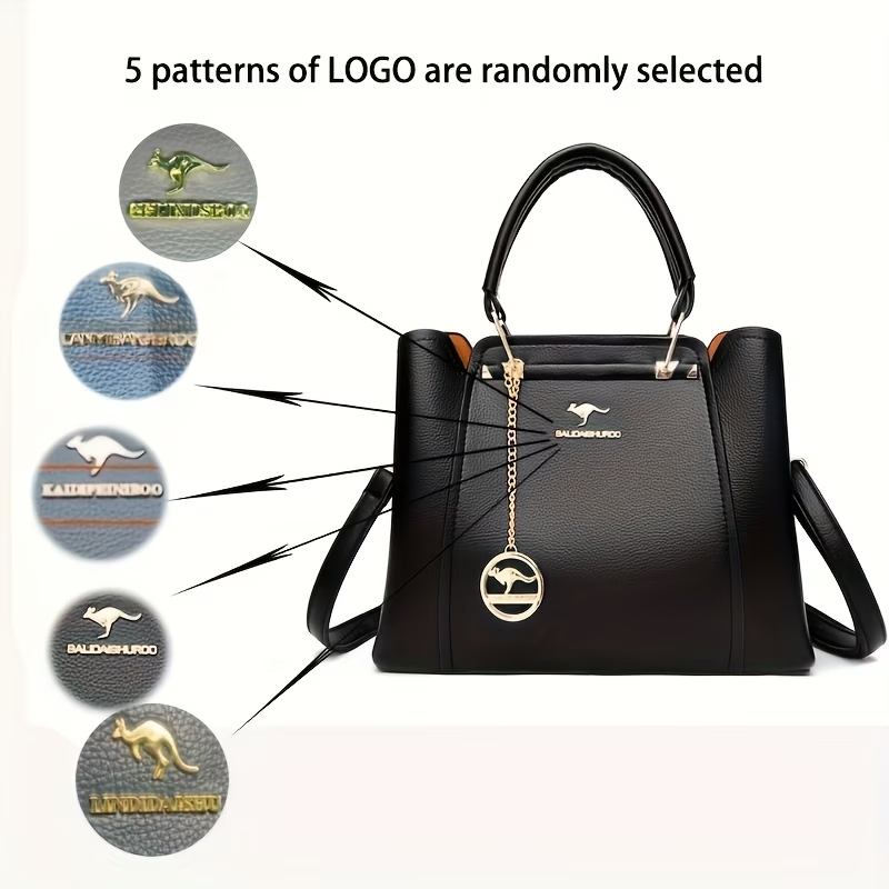Single-Shoulder Women'S Bag 2025 New Style Tote Middle-Aged Handbag Versatile Elegant And Fashionable Mom Crossbody Bag