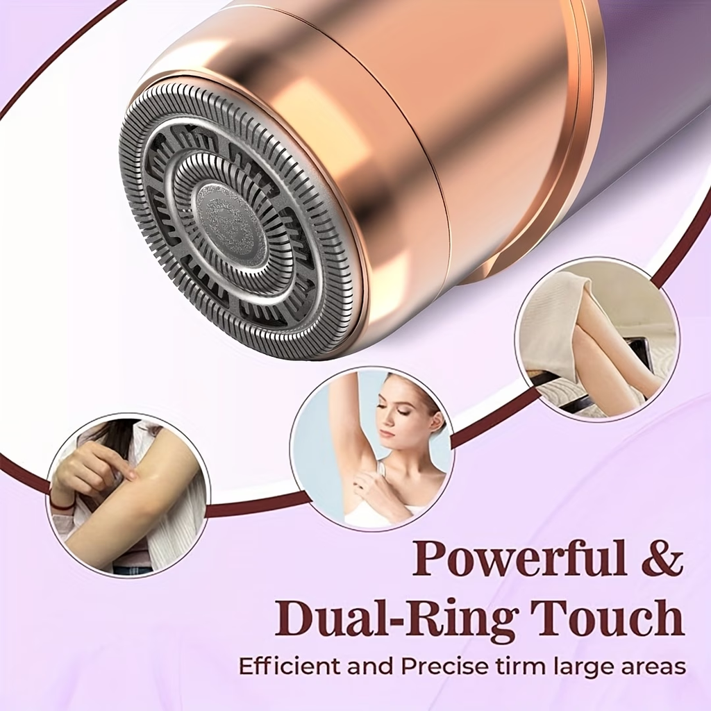 New Mini Painless Hair Remover, USB Rechargeable for Women's Eyebrows and Face, Suitable for Underarms, Lips, Body, Arms, Legs, Beard, Chin