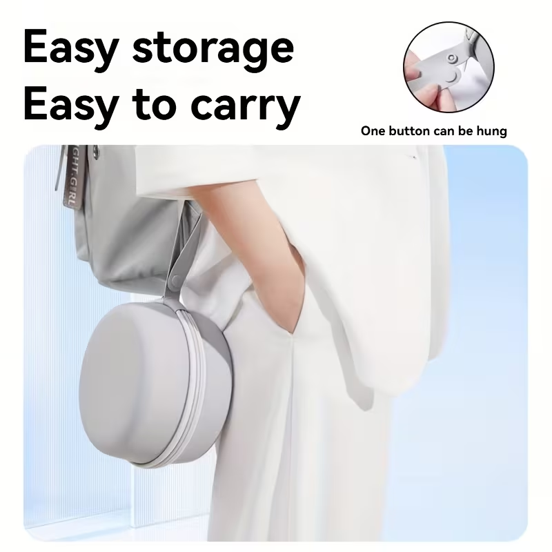 Ergonomic U-Shaped Neck Pillow with Storage Bag - Memory Foam Travel & Office, Removable & Machine-Washable Cover, Lightweight Portable Cervical Pillow for Airplane, Car, Bed - Compression-Fit Design for S (No Power Required) Sinterklaas
