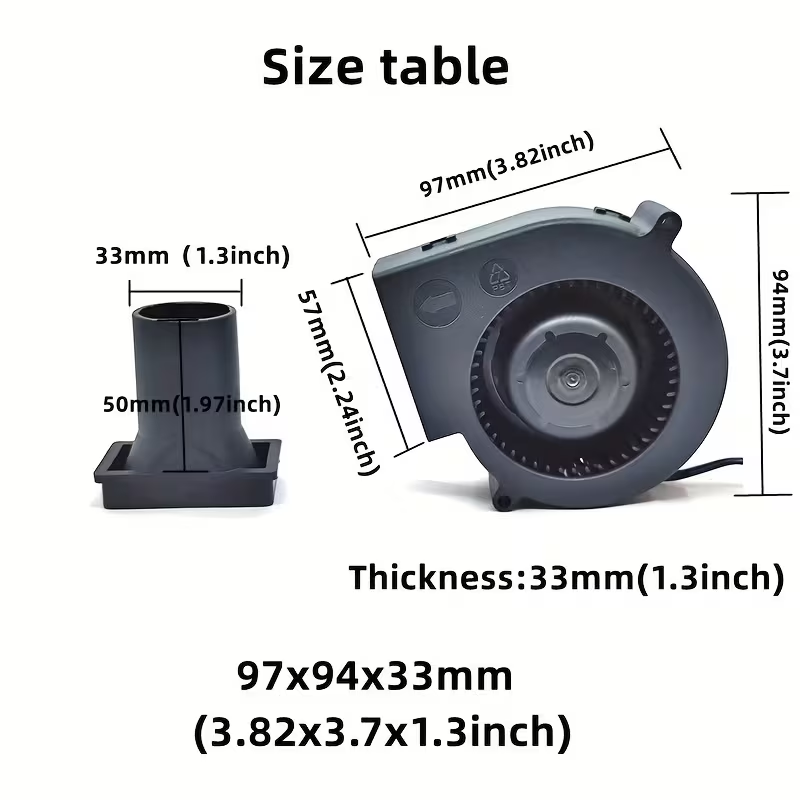 A 5V USB Blower Fan Featuring Multiple Speed Settings And an Air Outlet to Enhance Combustion, This Compact And Portable Cooling Fan Is Highly Efficient And Ideal for Different Outdoor Camping And Barbecue Situations