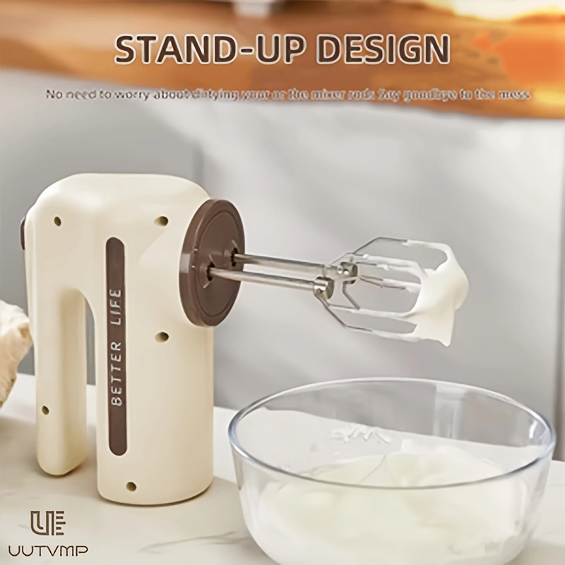 Cordless electric egg beater, household automatic cream whipper, cake baking egg beater, small hand mixer, mixer, egg beater