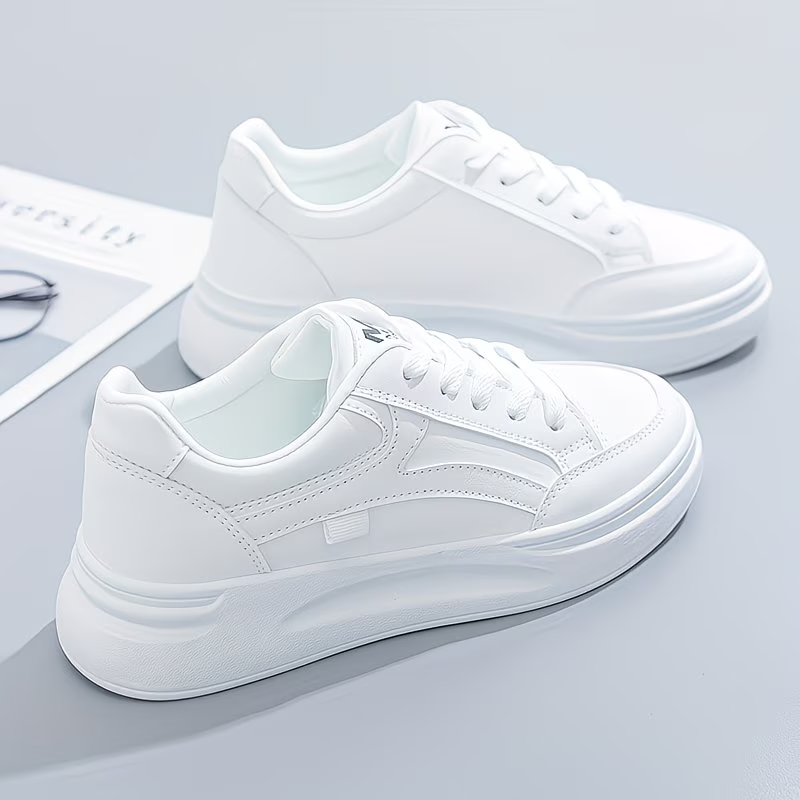 Casual Versatile Sneakers, Sports White Shoes, Women Shoes
