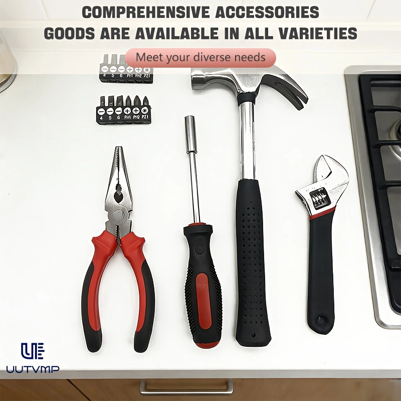 Home Multi-Function Tool Kit - Portable Storage Hardware Toolbox
