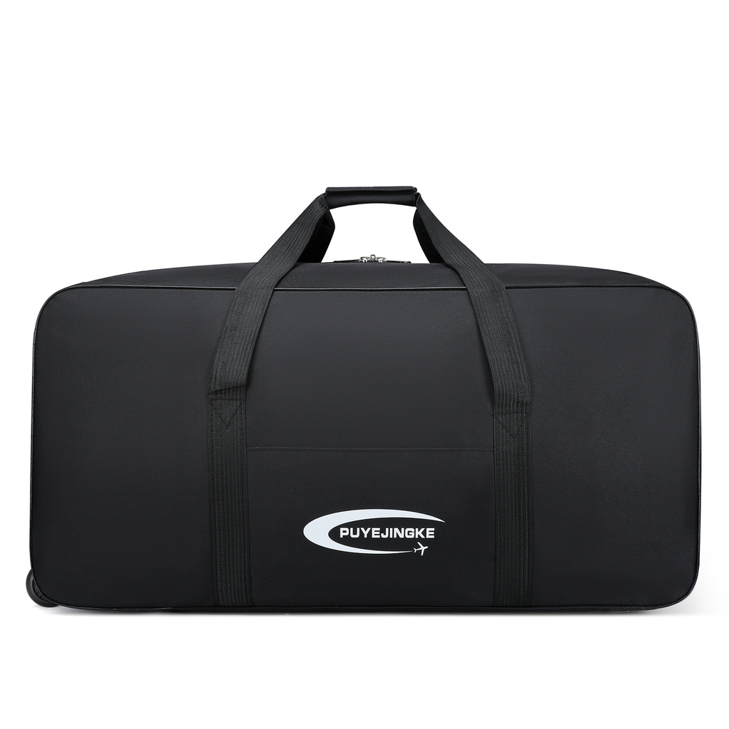 1pc Enormous Suitcase with Wheels, Large Portable Travel Bag, Foldable Travel Bag, Multifunctional Luggage Bag - Extended Handle Design, Upgraded Smooth Crystal Wheels - Suitable for Short And Long Distance Travel, Outings, Moving, College