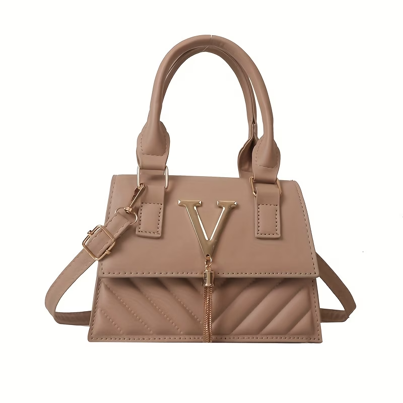 Trendy Chain Bags for Women, New Spring And Summer  Collection, Featuring a Sophisticated Embossed Design, Suitable for Shoulder, Hand, And Crossbody Wear, with Stylish Tassel Pendants