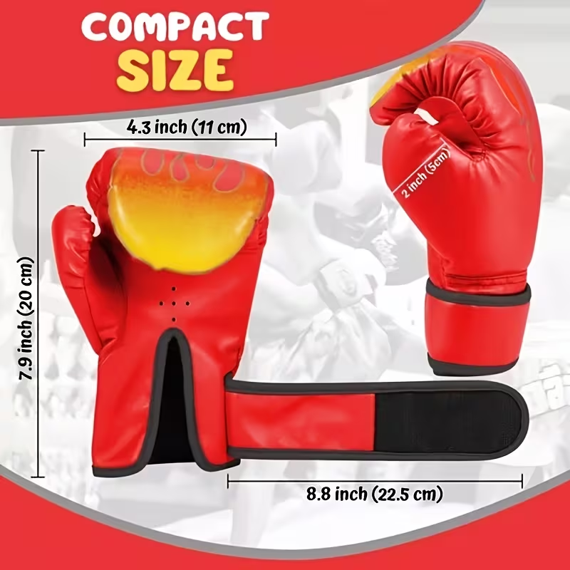 Boxing Gloves Suitable for Children's Training, Toy Boxing Gloves from the Sports Series, a Great Choice for Birthday Gifts, Christmas Gifts, Easter, and Back-to-school Season