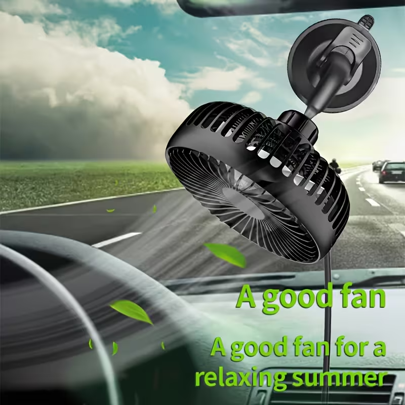 USB , USB , , Suction Cup , Three-Speed Adjustable, Powerful Airflow, Brushless Motor, Quiet Operation, Non-Slip Silicone Base, Suitable for Dashboards, Windshields, and Various Scenarios