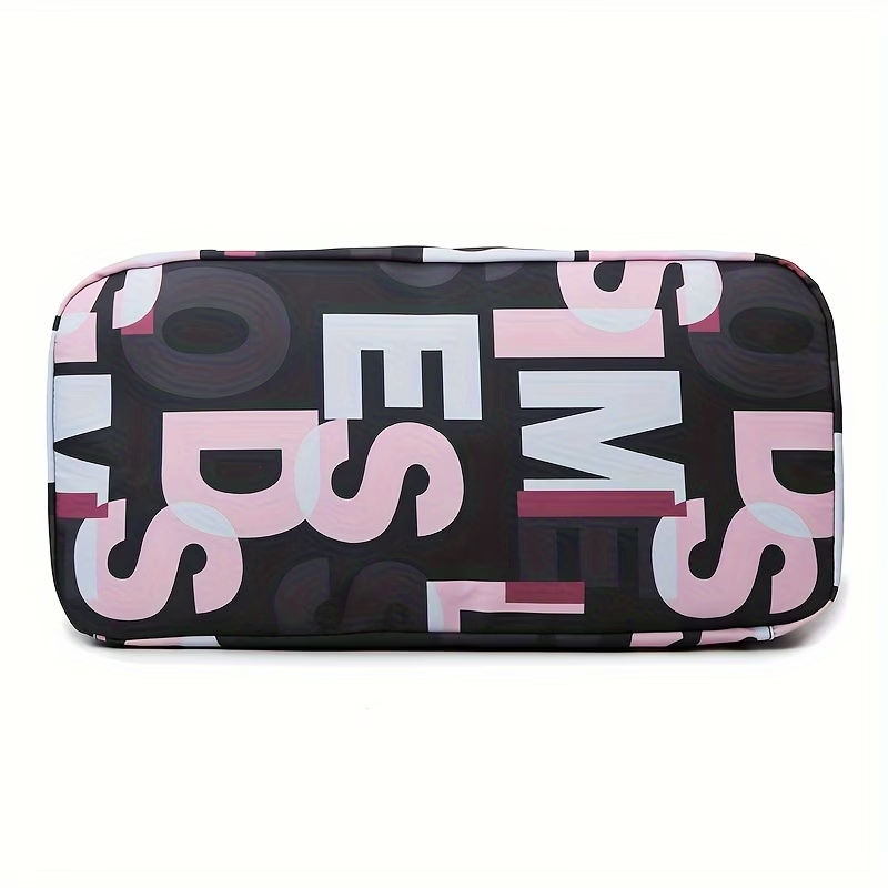 Duffel Bag with Independent Shoe Compartment - Lightweight, Large Capacity, Nylon, Machine Washable - Ideal for Swimming, Vacation, Short Business Trips, Maternity, Student Housing, Boarding, Yoga & Fitness Sessions - Fits Over Suitcase Handle