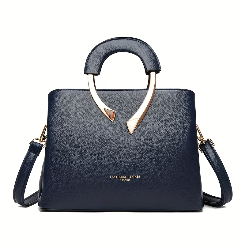 1 Light Luxury Minimalist Style Metal Decorative Handbag |, Zipper Closure, Removable Strap, Suitable for Multiple Scenarios, Multiple Carrying Methods, Lining, Vintage Style