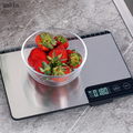 High-precision vegetable salad kitchen scale, household stainless steel food scale
