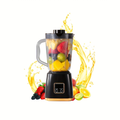 This multi-functional household food processor/food blender/juicer/vegetable blender features a 10-blade stainless steel blade, one-button start, rapid juicing, and a cordless, convenient design.