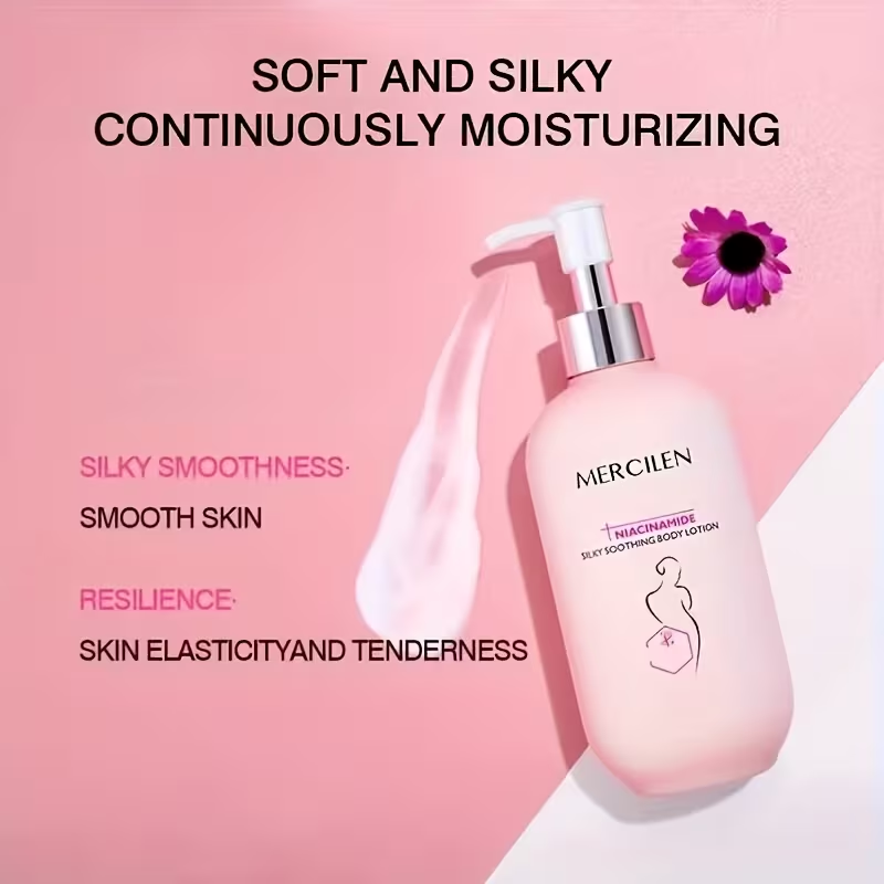 Niacinamide Body Lotion 250g, Containing Niacinamide, Hyaluronic Acid, Calendula, Can Moisturize Skin. The Ingredients Are Mild and Suitable for All Skin Types