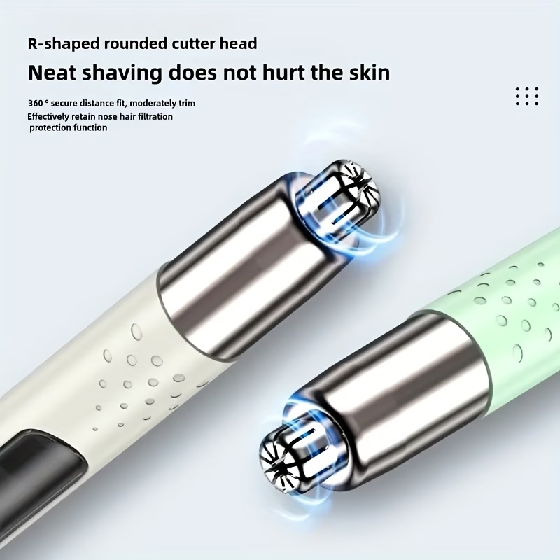 Nose Hair And Ear Hair Trimmer, Multi-Function Trimmer- USB Charging, LED Display, Precise Cutting, Easy to Clean, Portable Beauty Tool, Suitable for Travel